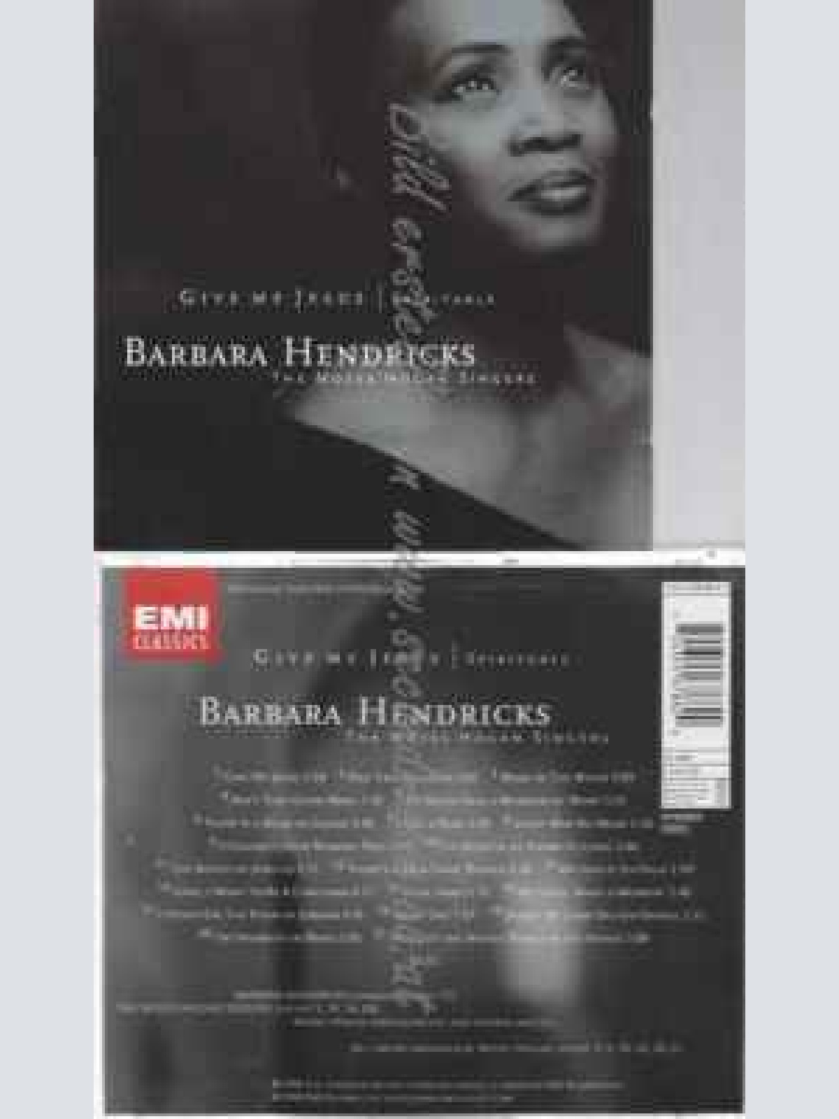 CD--BARBARA HENDRICKS, VARIOUS, ET AL.--GIVE ME JESUS (SPIRITUALS)