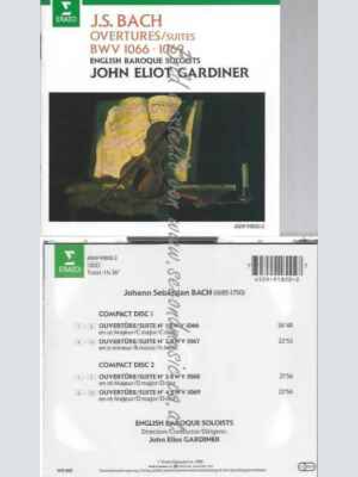 CD--GARDINER UND ENGLISH BAROQUE--OUV.-