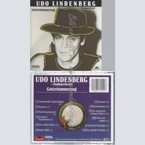 CD--UDO LINDENBERG--GÖTTERHMMERUNG