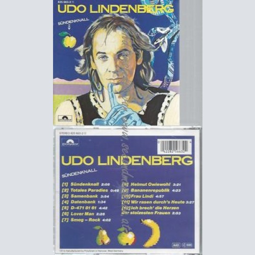 CD--UDO LINDENBERG--SÜNDENKNALL
