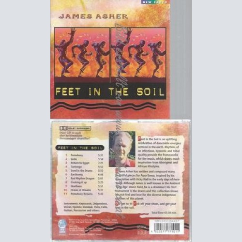 CD--JAMES ASHER--FEET IN THE SOIL