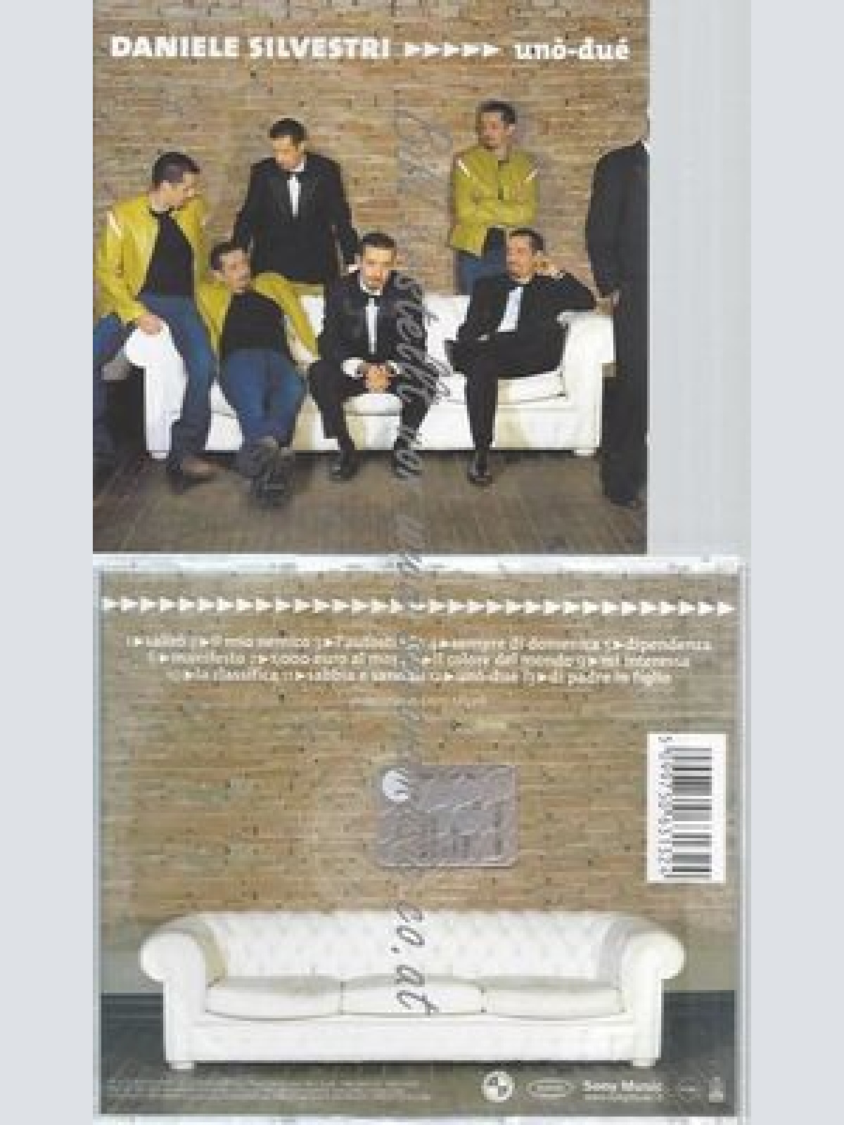 CD--DANIELE SILVESTRI--UNO-DUE