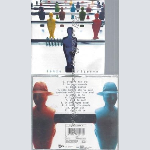 CD--AUDIO 2 --SENZA RISERVA