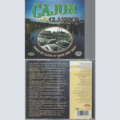 CD--VARIOUS--CAJUN CLASSICS