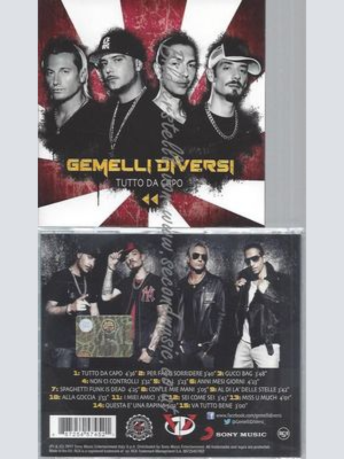 CD--GEMELLI DIVERSI--TUTTO DA CAPO [EXPLICIT]