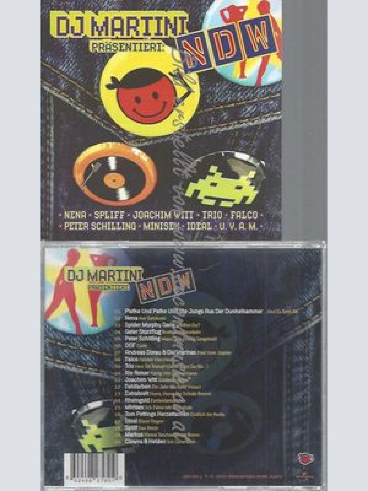 CD--DIVERSE POP--DJ MARTINI PRAES. NDW