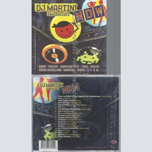 CD--DIVERSE POP--DJ MARTINI PRAES. NDW