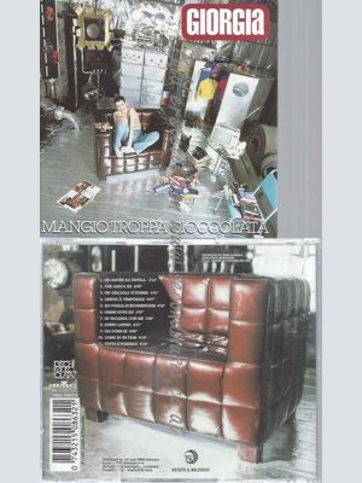 CD--GIORGIA--MANGIO TROPPA CIOCCOLATA