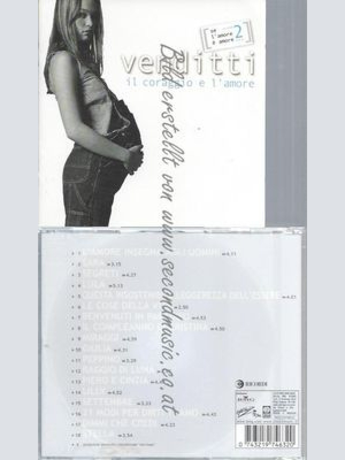 CD--ANTONELLO VENDITTI--IL CORAGGIO E L'AMORE - SE L'AMORE E' AMORE...VOL.2