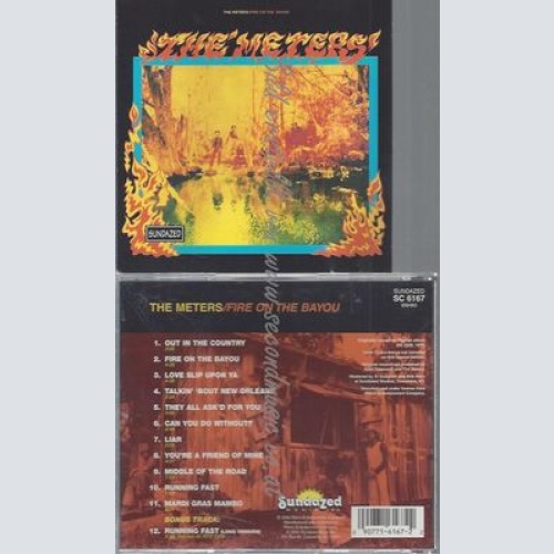 CD--THE METERS--FIRE ON THE BAYOU