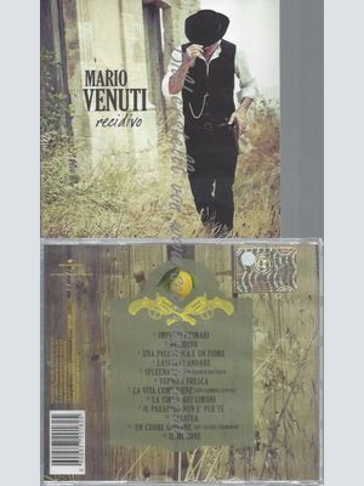 CD--MARIO VENUTI--RECIDIVO