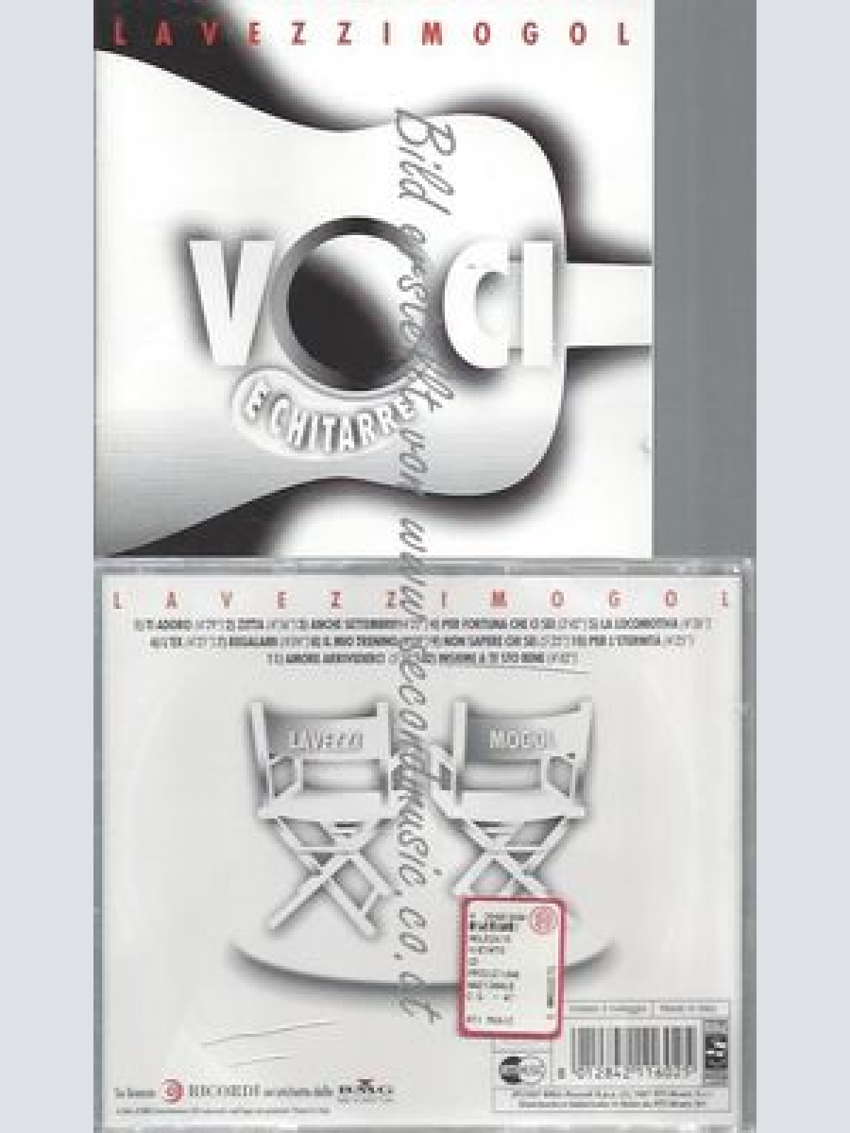 CD--LAVEZZIMOGOL--VOCI E CHITTARE