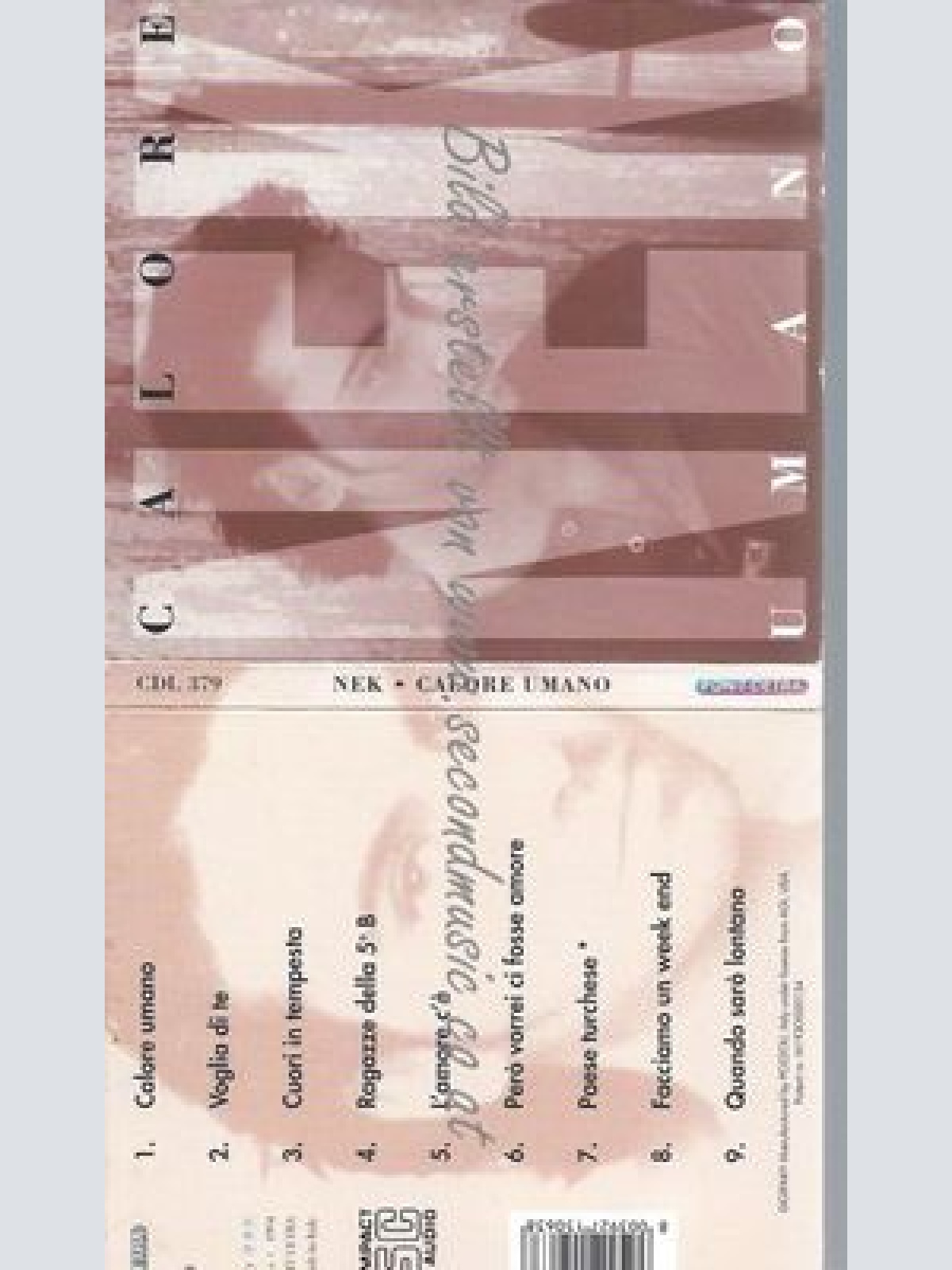 CD--NEK -- CALORE UMANO