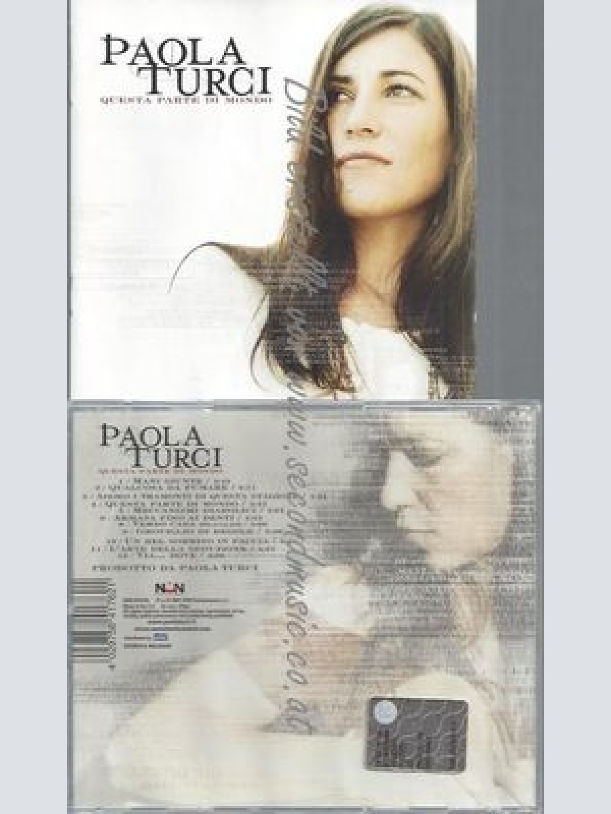 CD--PAOLA TURCI--QUESTA PARTE DI MONDO
