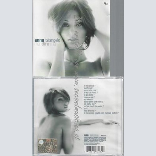 CD--ANNA TATANGELO--MAI DIRE MAI