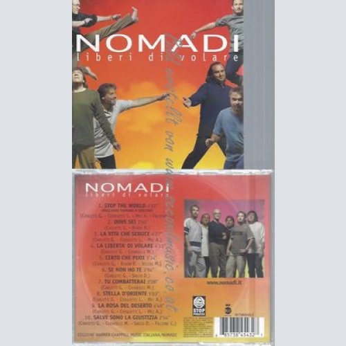 CD--NOMADI--LIBERI DI VOLARE