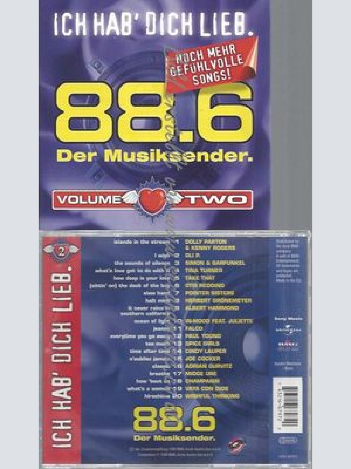 CD--DIVERSE--ICH HAB DICH LIEB VOL.2 -,