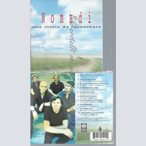 CD--NOMADI--UNA STORIA DA RACCONTARE