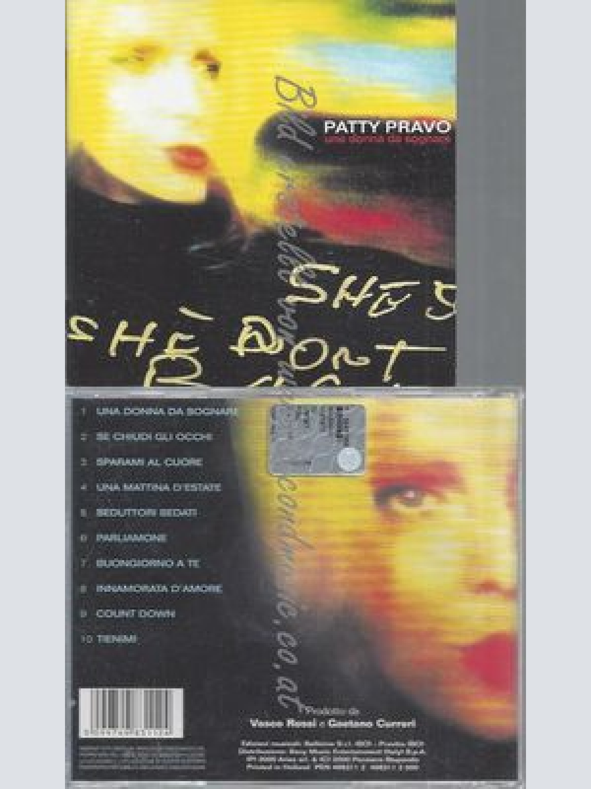 CD--PATTY PRAVO--UNA DONNA DA SOGNARE