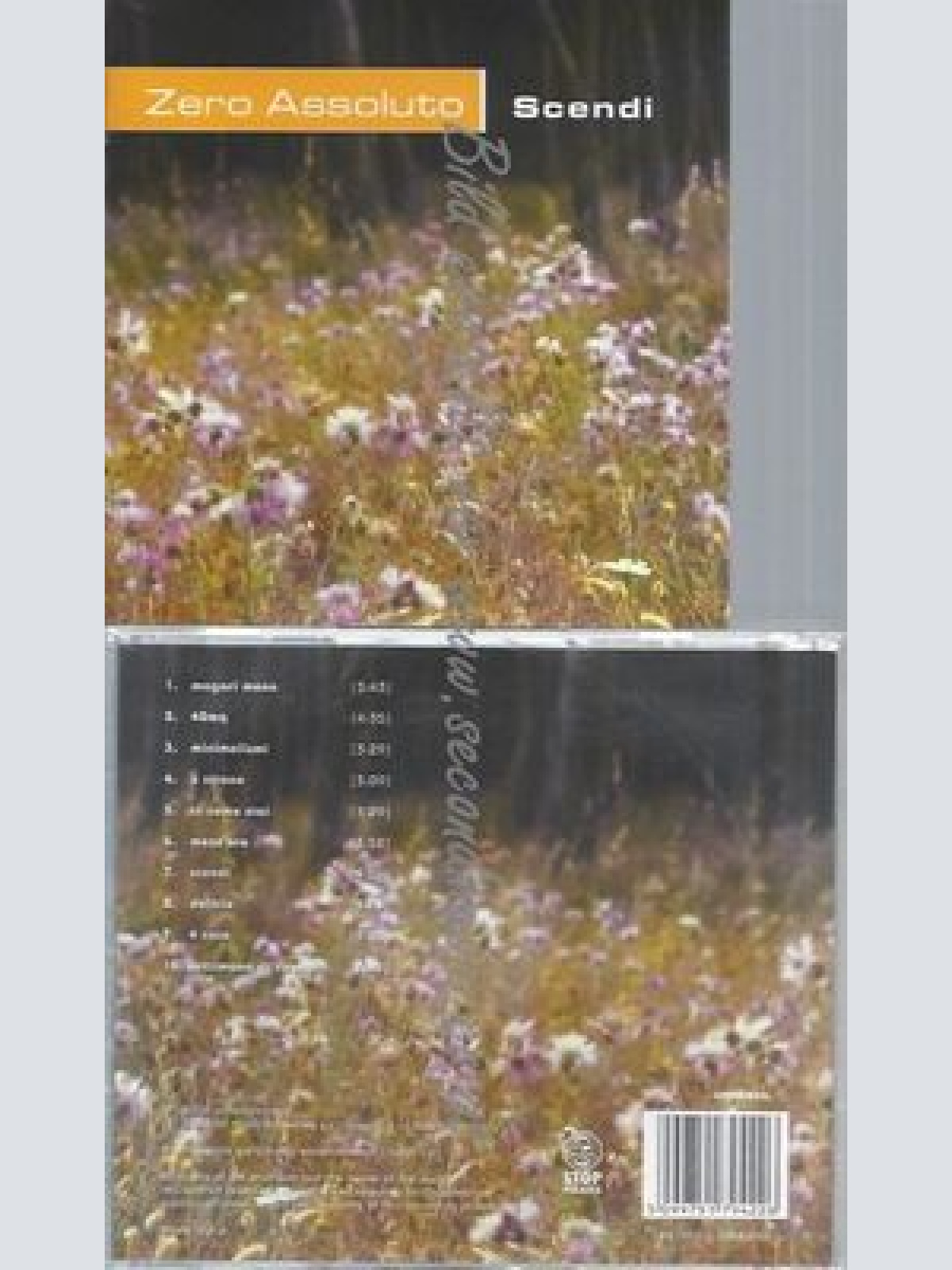 CD--ZERO ASSOLUTO--SCENDI