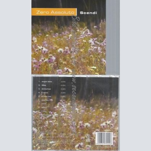 CD--ZERO ASSOLUTO--SCENDI