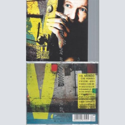 CD--VASCO ROSSI--IL MONDO CHE VORREI