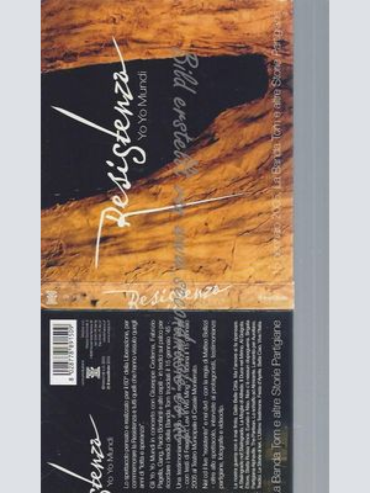 CD--YO YO MUNDI--RESISTENZA