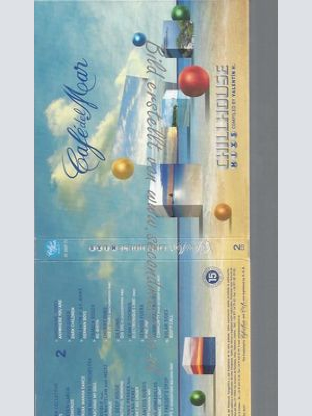 CD-  CHILLHOUSE  DBL--CAFE DEL MAR CHILLHOUSE MIX 5  | DOPPEL-CD