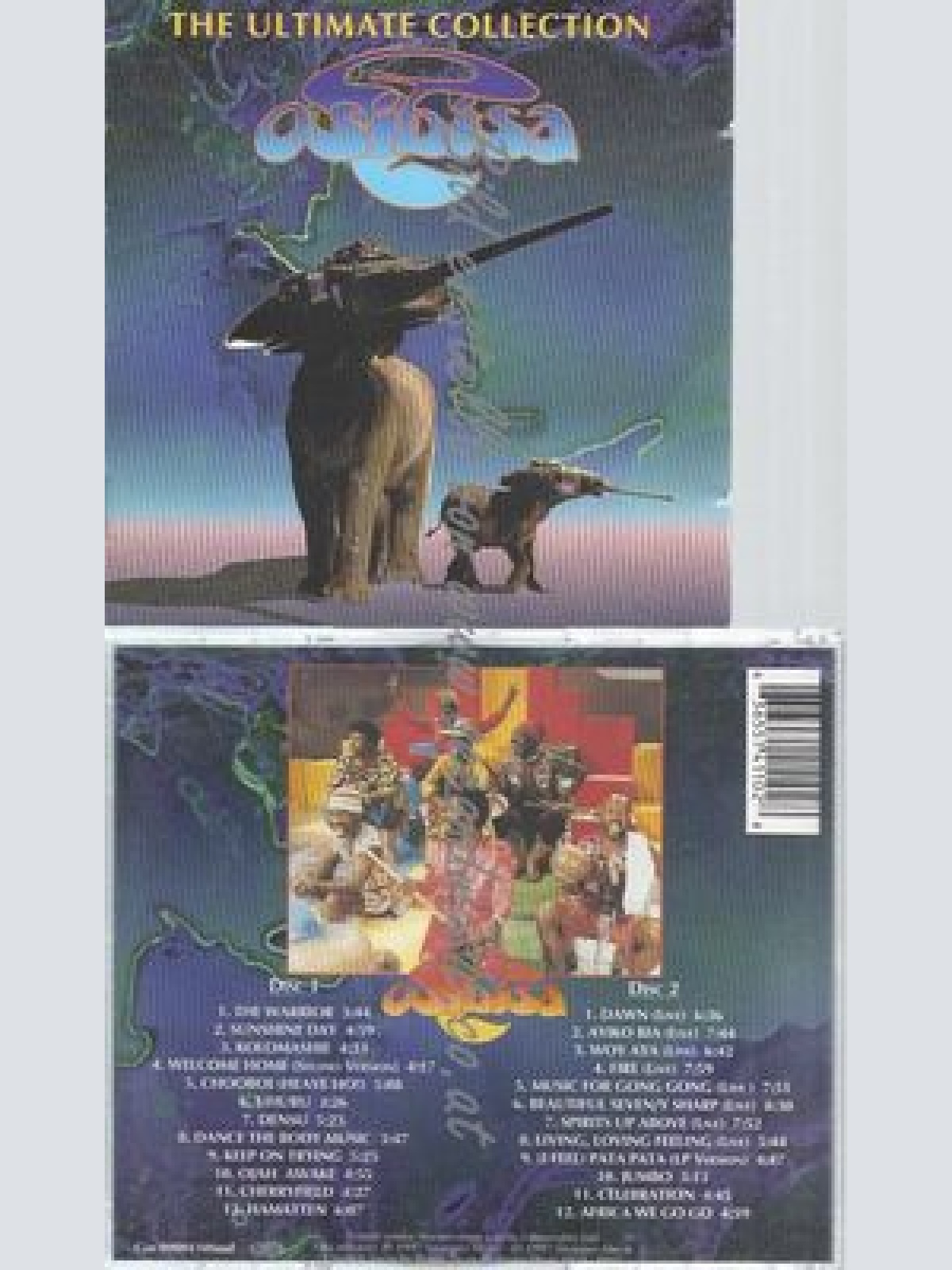 CD--OSIBISA--CELEBRATION // THE ULTIMATE COLLECTION  | DOPPEL-CD
