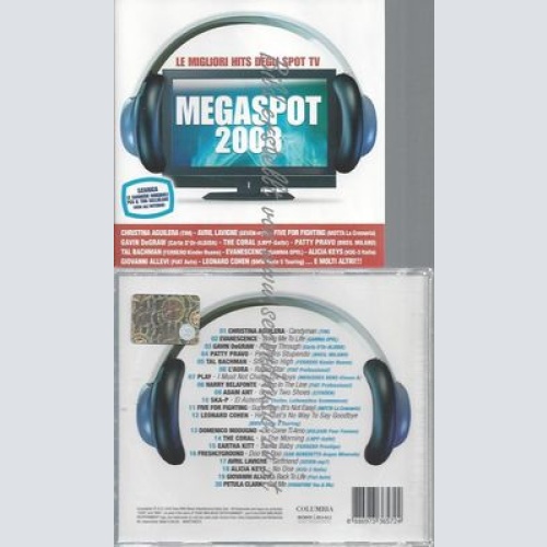 CD--VARIOUS [TV WERBEMUSIK]--MEGASPOT 2008  |