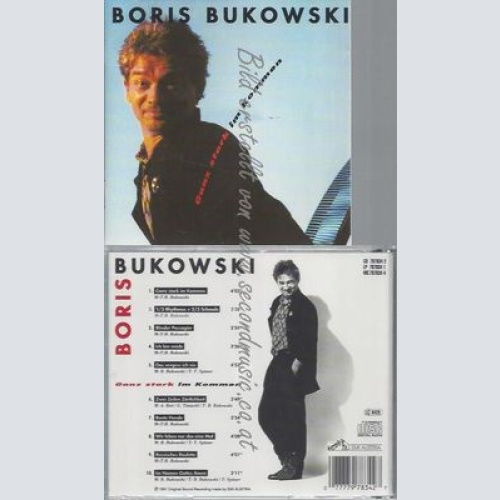 CD--BORIS BUKOWSKI // GANZ STARK IM KOMMEN