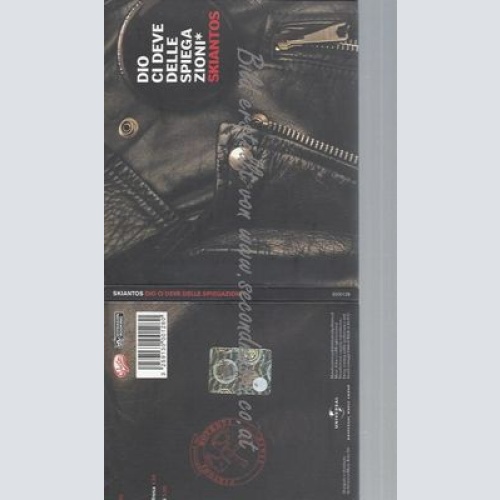 CD--SKIANTOS--DIO CI DEVE DELLE SPIEGAZI