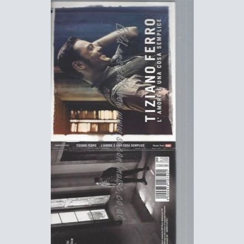 CD--TIZIANO FERRO--L'AMORE È UNA COSA SEMPLICE