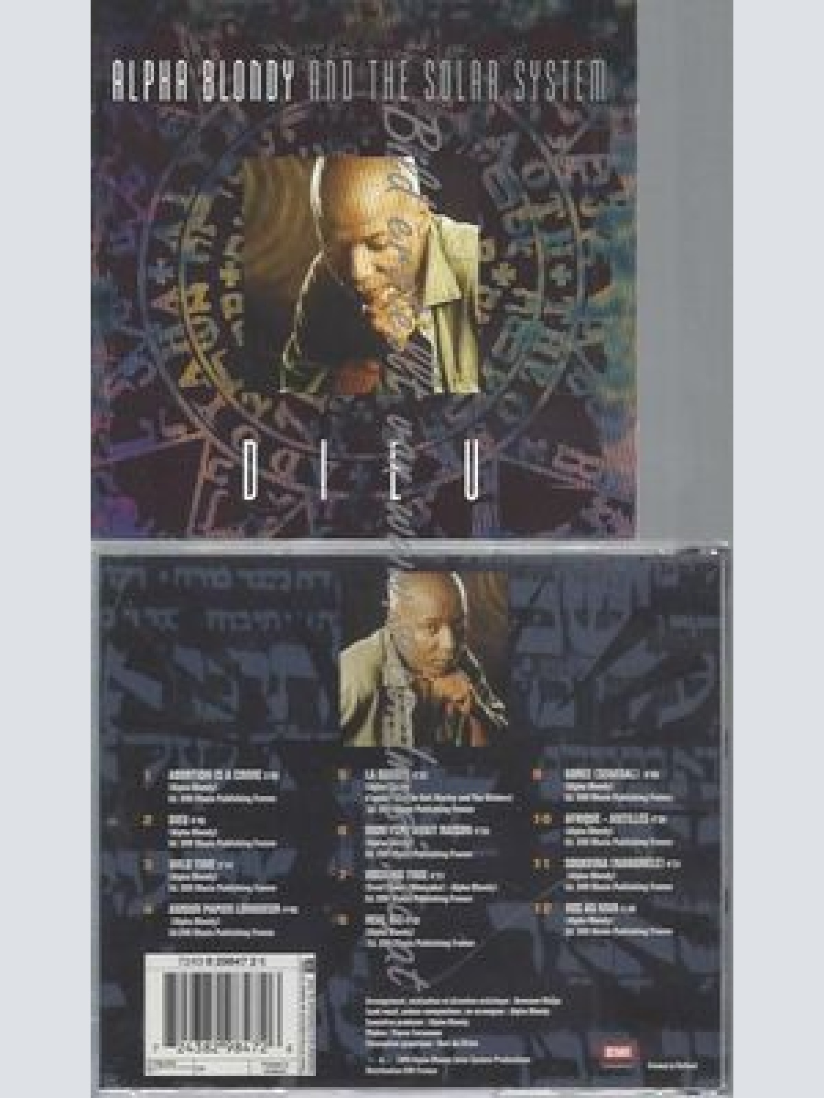 CD--ALPHA BLONDY--DIEU