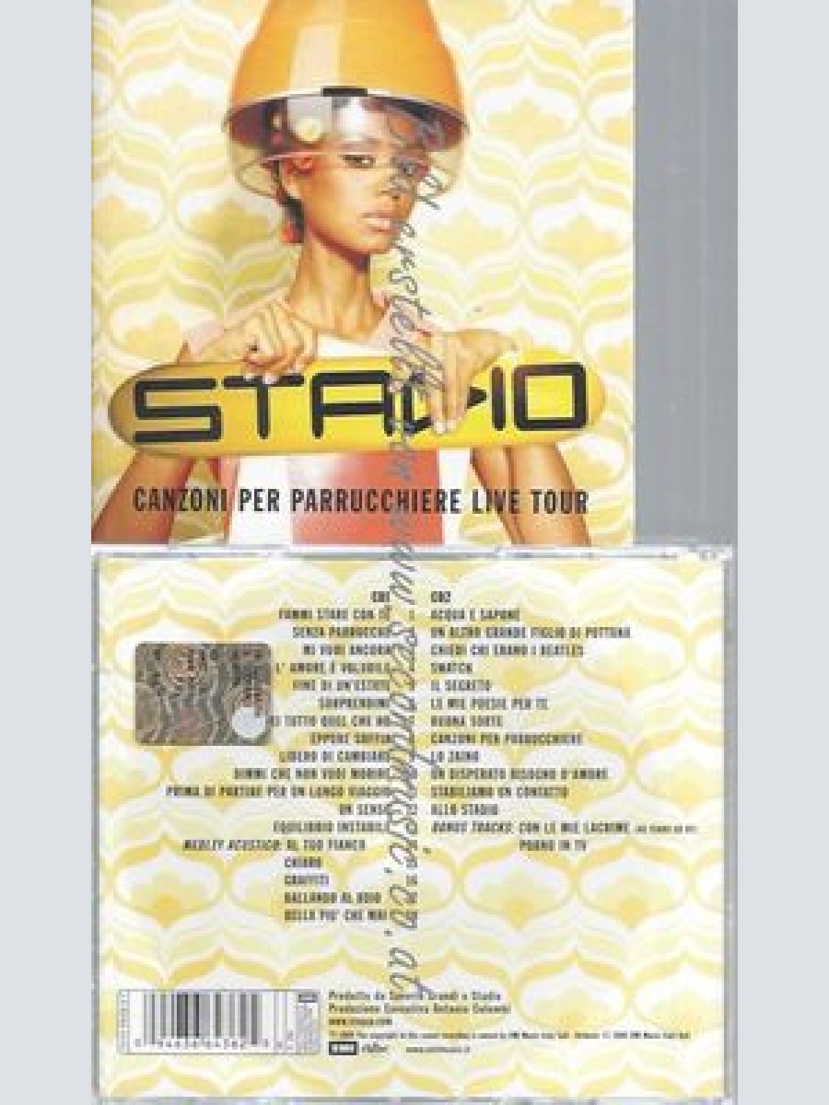 CD--STADIO--CANZONI PER PARRUCCHIERE LIVE TOUR
