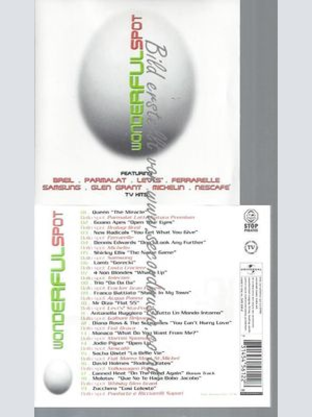 CD--ARTISTS VARIOUS--WONDERFUL SPOT