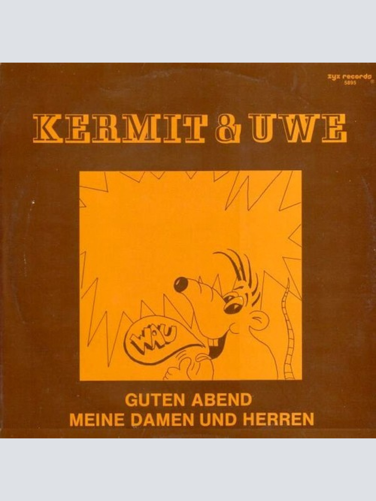 12", Maxi Kermit & Uwe - Guten Abend Meine Damen Und Herren (Midnight Show)