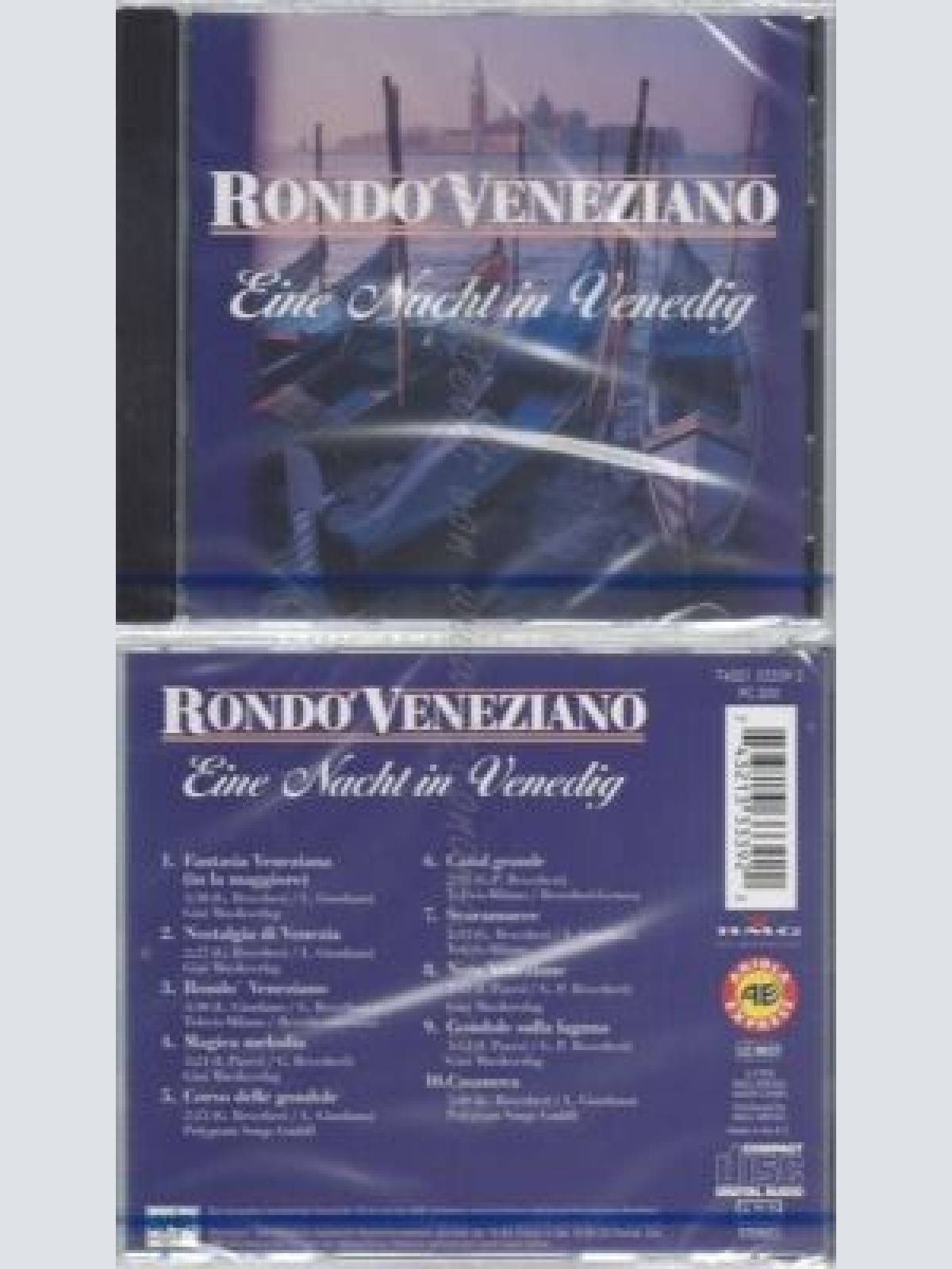CD--NM-SEALED-RONDO VENEZIANO -1995- -- EINE NACHT IN VENEDIG