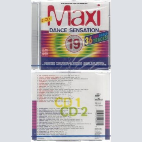 CD--NM-SEALED-OUTHERE BROTHERS, 20 FINGERS, CAPPELLA UND PUSSY -- MAXI DANCE SE