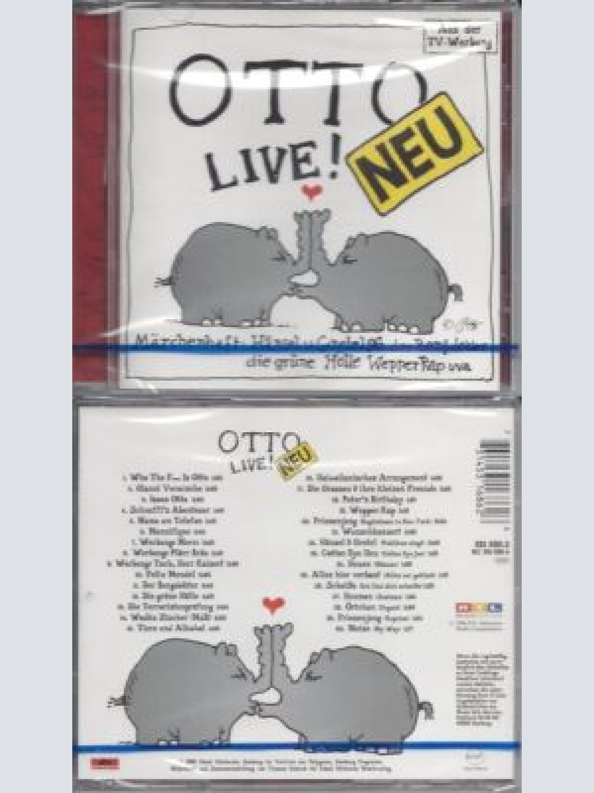 CD--NM-SEALED-OTTO WAALKES -1996- -- OTTO - LIVE