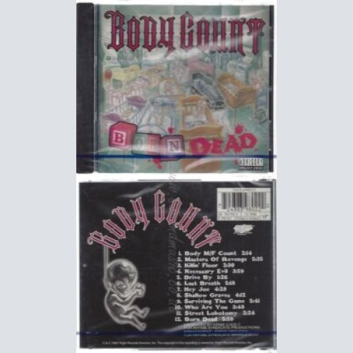 CD--NM-SEALED-BODYCOUNT UND BODY COUNT -1994- -- BORN DEAD