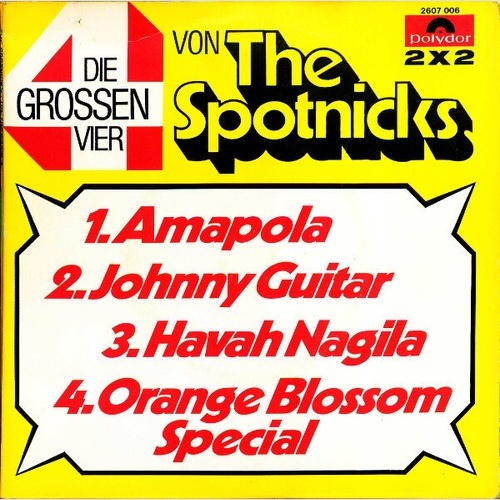 2x7" The Spotnicks - Die Grossen Vier Von The Spotnicks