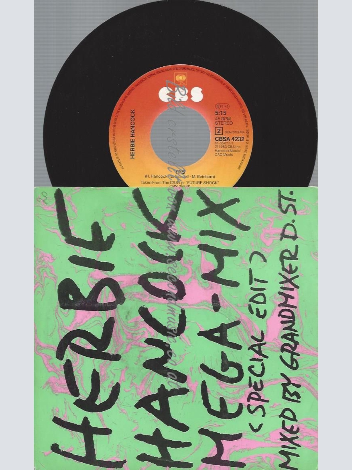 7"   Herbie Hancock – Mega-Mix