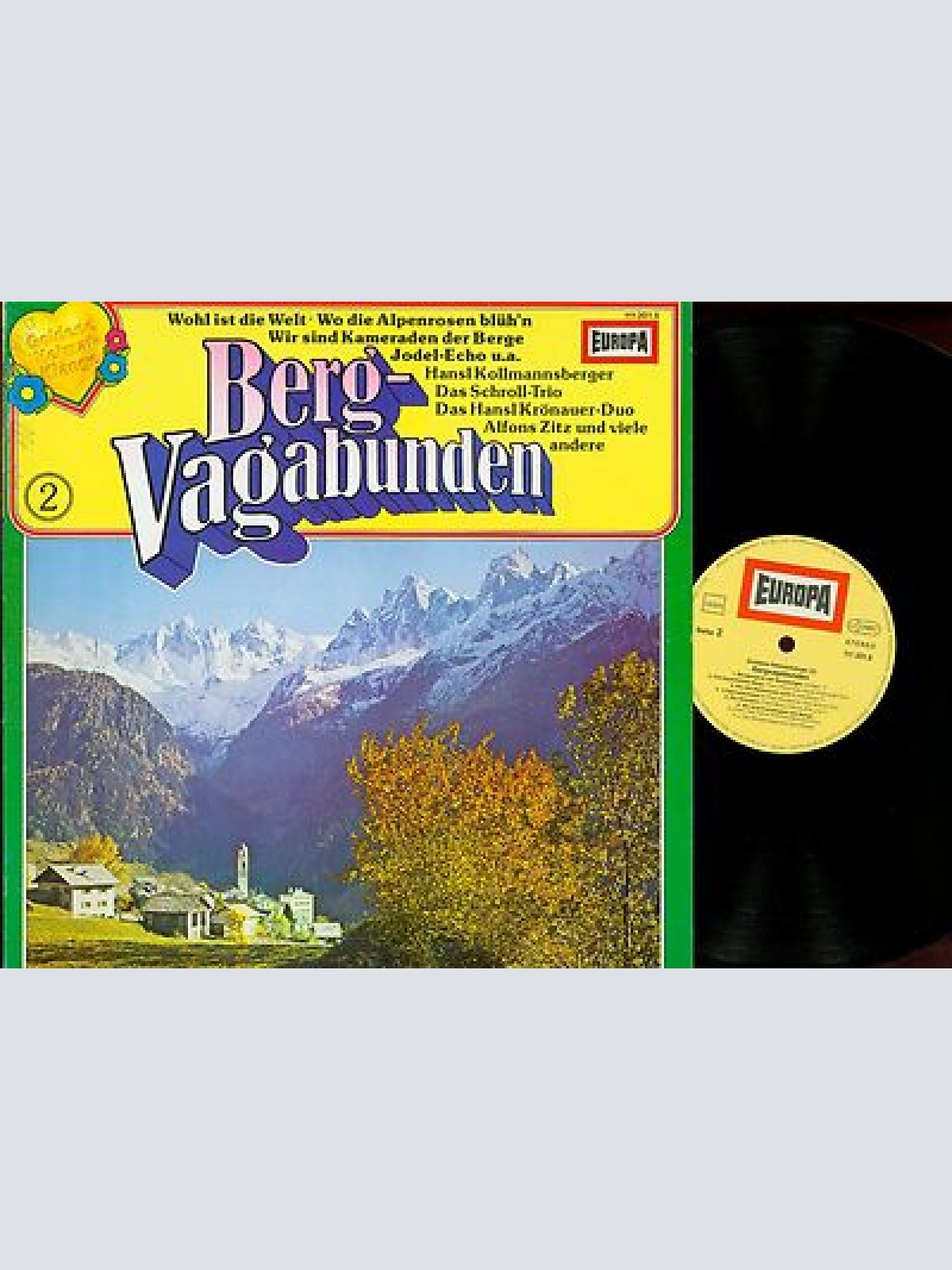 LP--BERGVAGABUNDEN-- GOLDENE HEIMAT KLÄNGE