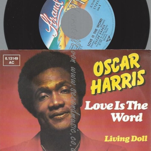 7" Oscar Harris – Love Is The Word // PROMO
