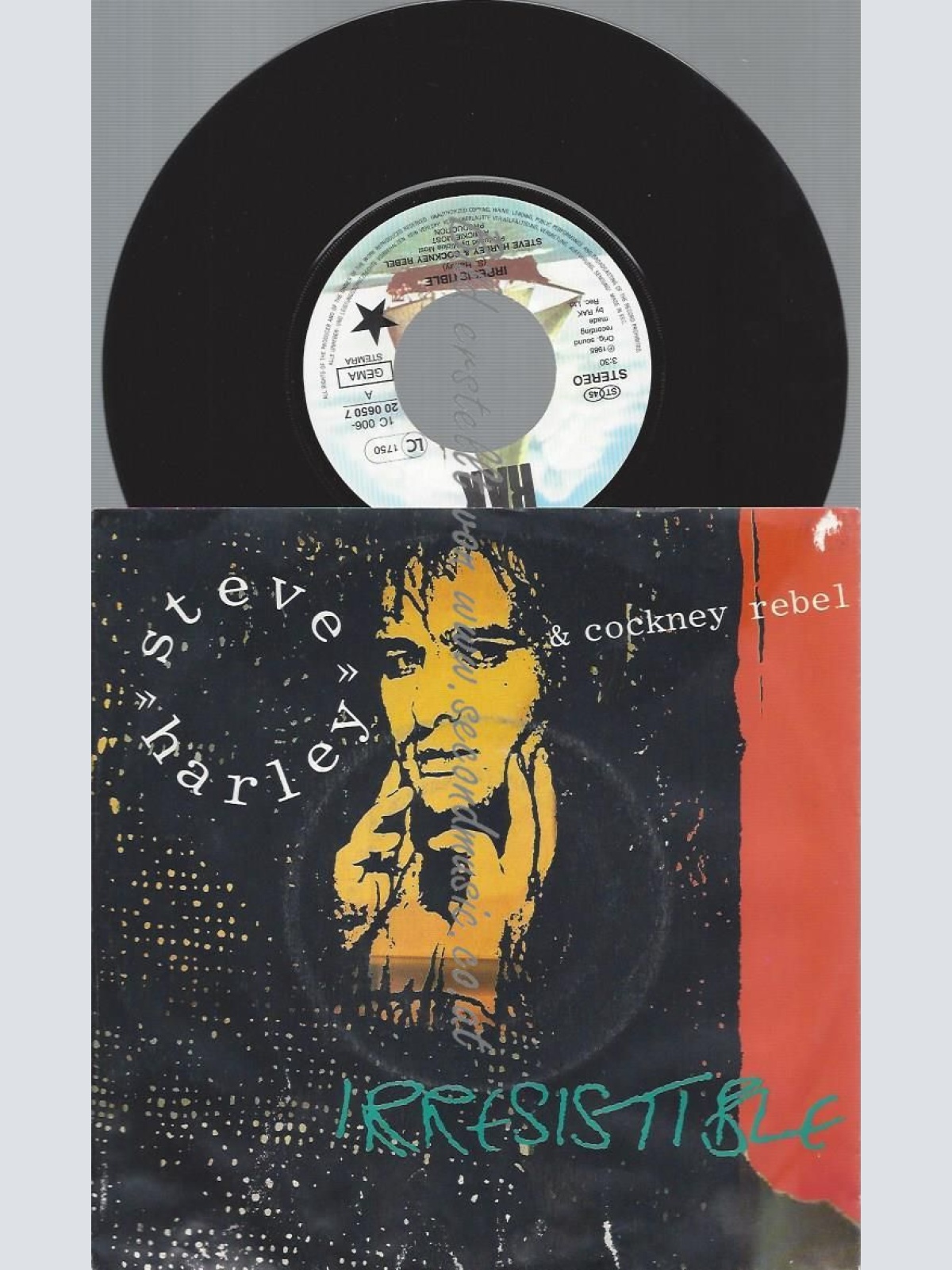 7"  Steve Harley & Cockney Rebel  Irresistible