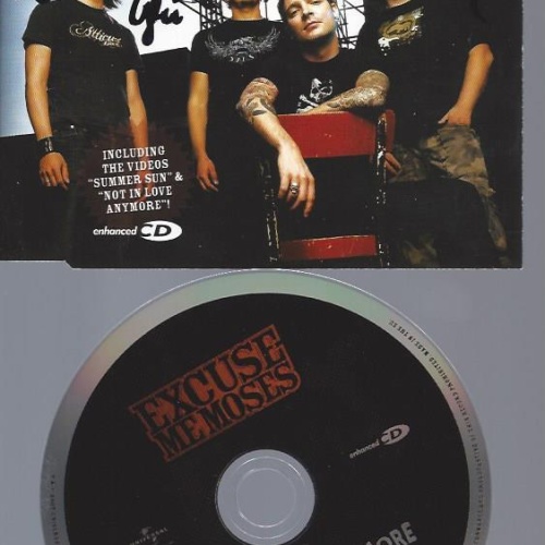 CD--EXCUSE ME MOSES NOT IN LOVE ANYMORE  / MIT AUTOGRAMMEN