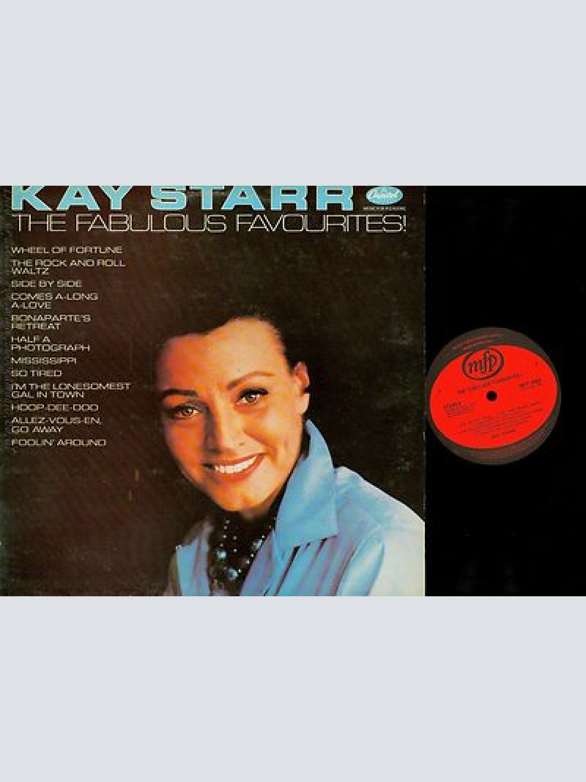 LP-KAY STARR--THE FABULOUS FAVOURITES--