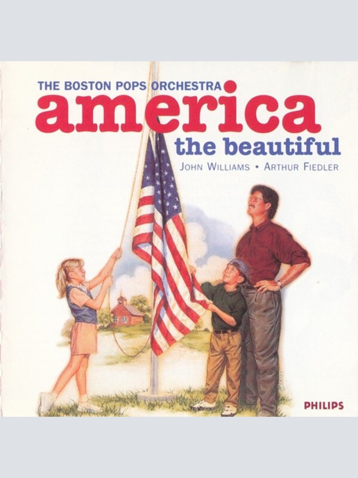 CD, Comp, Club, RE The Boston Pops Orchestra - America The Beautiful