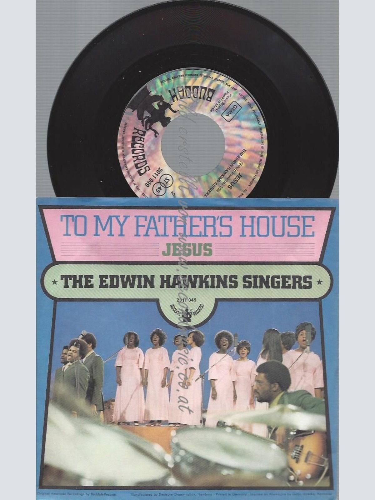 7"  Edwin Hawkins Singers  To My Father's House